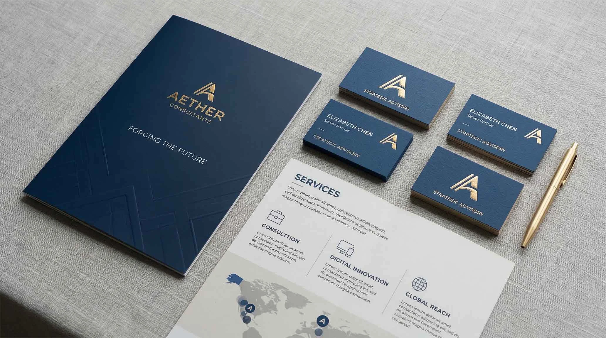 Proyecto de branding — diseño de identidad corporativa